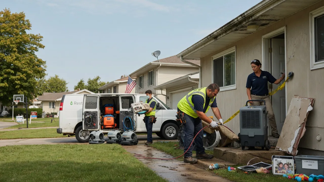 Water Damage Restoration in Fort Branch, IN near me